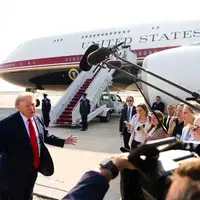 Donald trump Air Force One avion