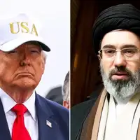 Donald Trump i Mojtaba Khamenei
