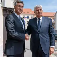 Andrej Plenković i Dragan Čović