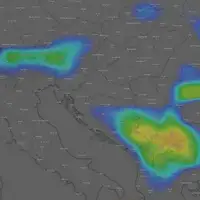 Balkan Visina snijega koja se očekuje