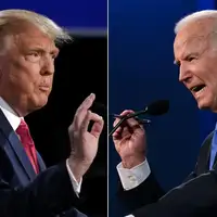 Biden i Trump