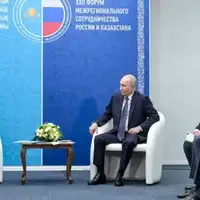 Kasim-Žomart Tokajev i Vladimir Putin