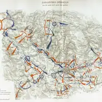 Mapa "Sarajevske operacije"