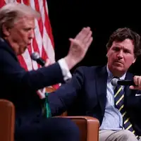 Tucker Carlson i Trump