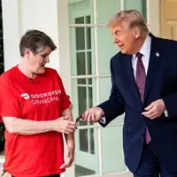 Trump baksis mcdonalds