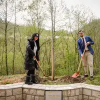 Irfan Čengić i ambasadorica palestina