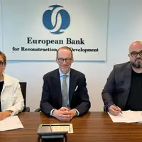 Adnan steta i  direktorica ebrd bih Stela Melnic