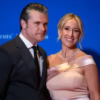 Pete Hegseth i Jennifer Rauchet
