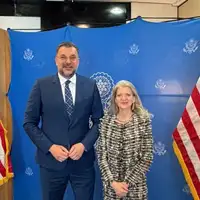 Elmedin Konaković i Allison Hooker/ mvp bih