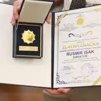Rusmir Isak zlatna znacka