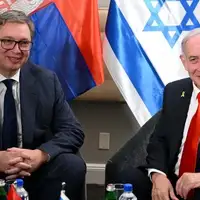 Aleksandar Vučić i Benjamin Netanyahu