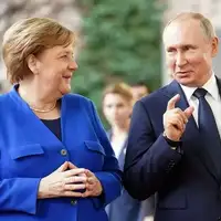 Angela Merkel i Putin