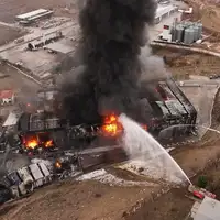 Turska fabrika požar