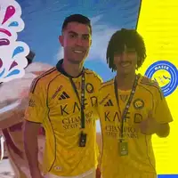 Ronaldo i Abdulmalik Al-Jaber