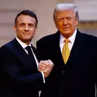 Macron i Trump