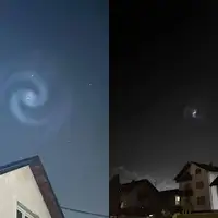 nebeski fenomen Iznad Bi H uocena neobicna svjetlosna spirala