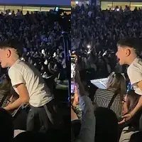 Simpatični dječak koji je iz sve snage pjevao na koncertu Jakov Jozinovic