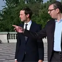 Jared Kushner i Aleksandar Vucic