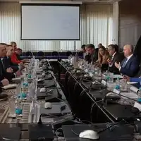 John Ginkel vlada delegacija