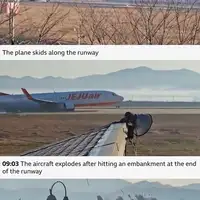 Juzna koreja pad aviona