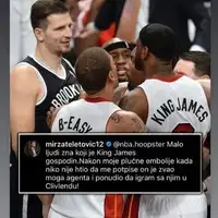 Le Bron James Mirza Teletovic
