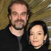 Lily Allen David Harbour Getty Images