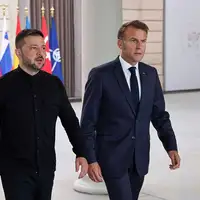 Macron zelenski