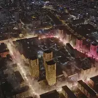 Manijaci priredili spektakularnu bakljadu na ulicama povodom 30 godina od reintegracije Grbavice