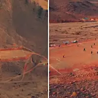 Maroko stadion u pustinji