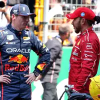 Max Verstappen i Lewis Hamilton   © XPBimages
