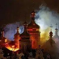Ukrajina kijev Najznacajniji pravoslavni manastir u Ukrajini u plamenu nakon ruskog napada