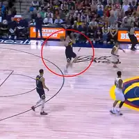 Nikola Jokic Trenutak kada je Jokić uputio šut
