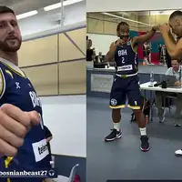 Jusuf Nurkić na zvanicnom fotografisanju pustio hi