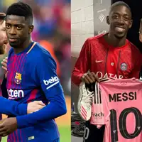 Ousmane Dembele  Lionel Messi