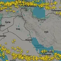 Ovako izgleda aviosaobracaj iznad Bliskog istoka