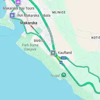 Park suma Osejava povezuje Makarsku i Tucepe hrvatska