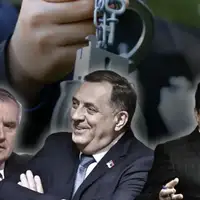 Radovan Viskovic Milorad Dodik Nenad Stevandic