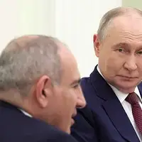 Rusija Vladimir Putin Nikol Pashinyan
