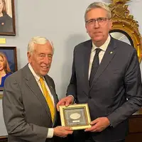 Samir Avdic sad kongresman  Steny Hoyer