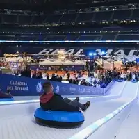 Santiago Bernabeu Ledeni tobogan atrakcija na stadionu Real Madrida (Foto: Instagram)