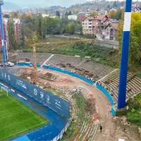 Stadion Grbavica dobija novu tribinu