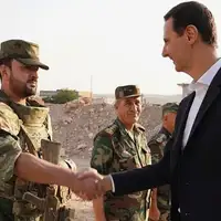 Suhail al Hassan i Bashar al Assad
