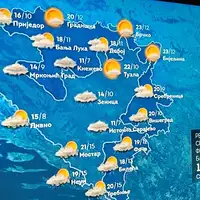U vremenska prognoza RTRS a i bez magle nestalo Sarajevo