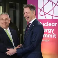 Viktor Orban Alexander De Croo epa