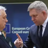 Viktor Orban Robert Fico EPA