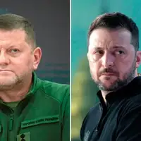 Volodimir Zelenski Valerij Zaluzni