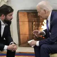 Gabriel Boric Joe Biden