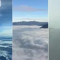 slijetanje na sarajevski aerodrom Screenshot/Instagram