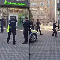 slovenija ljubljana napad nožem