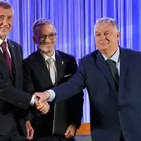 desničari Andrej Babiš, Herbert Kickl i Viktor Orban